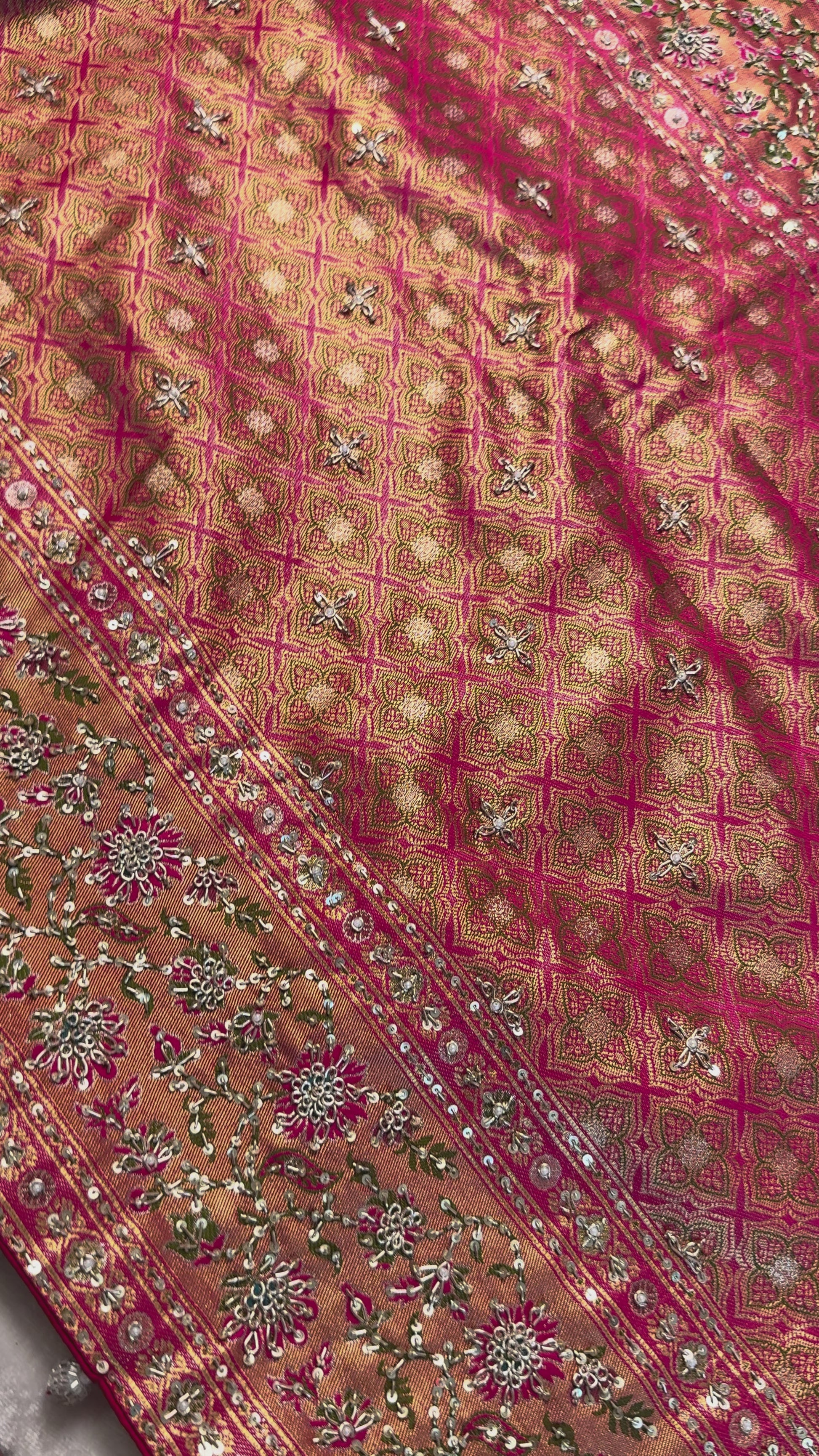 Bridal saree