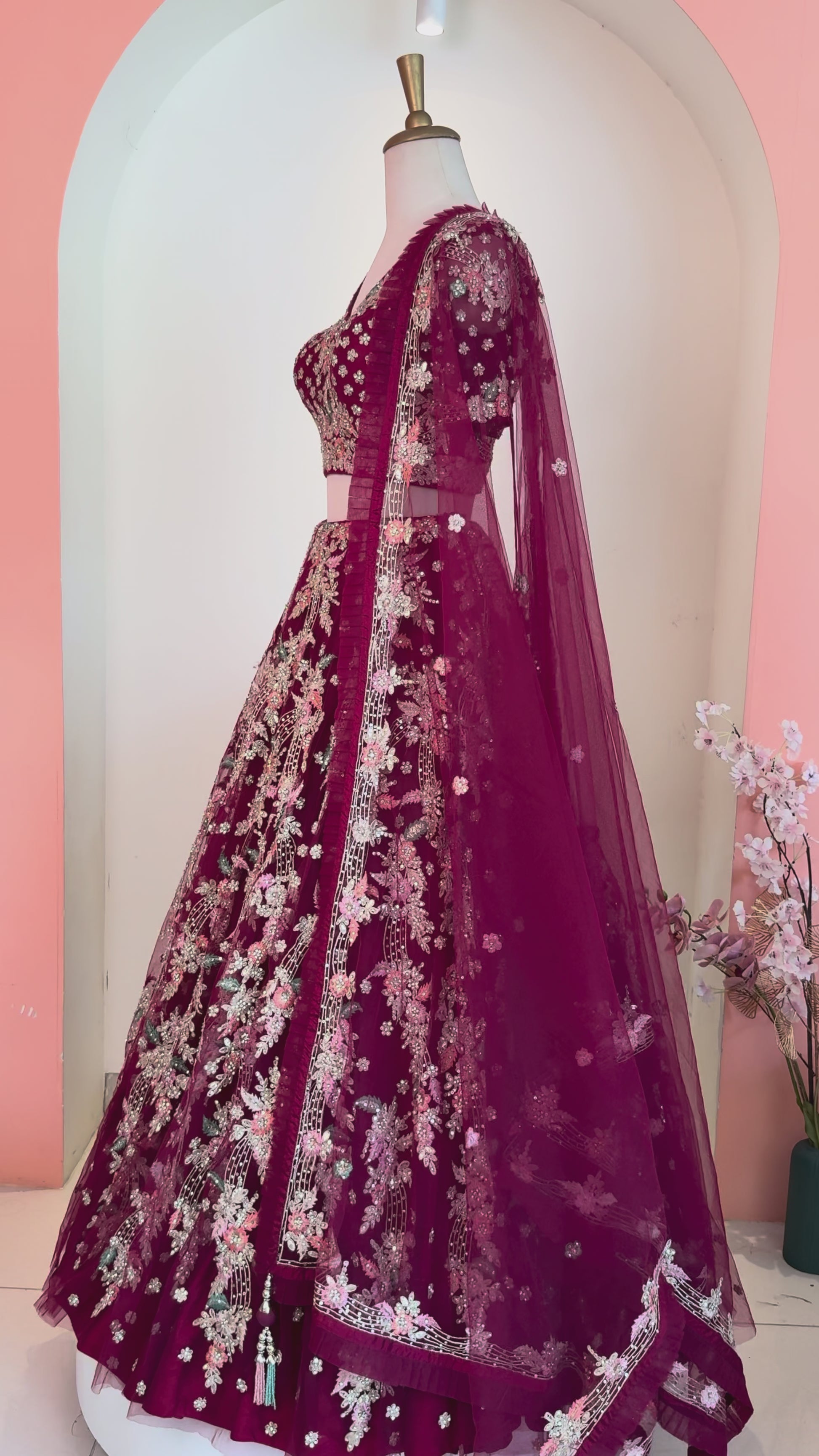 Bridal lehenga