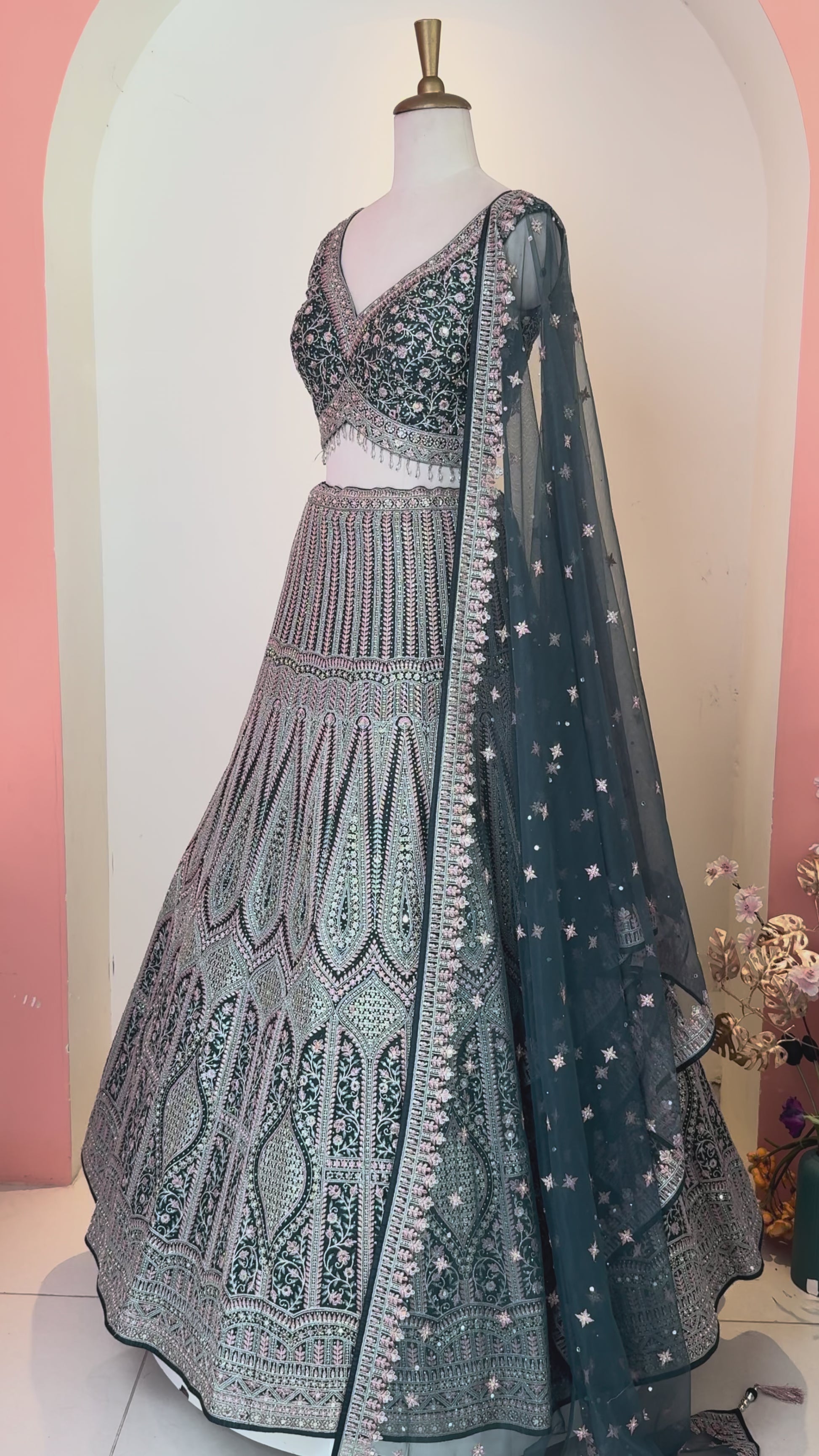 Bridal lehenga