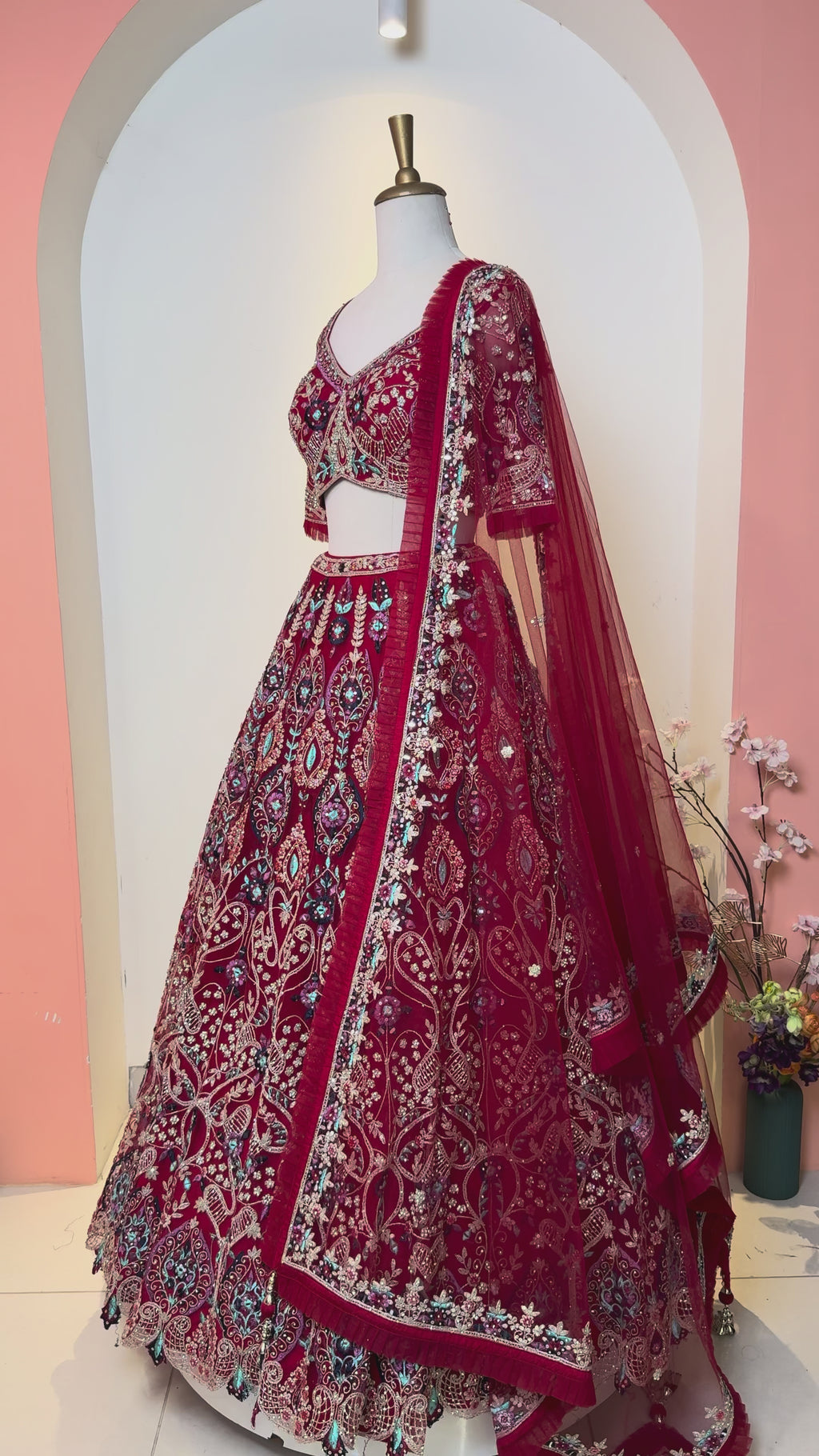 Bridal lehenga