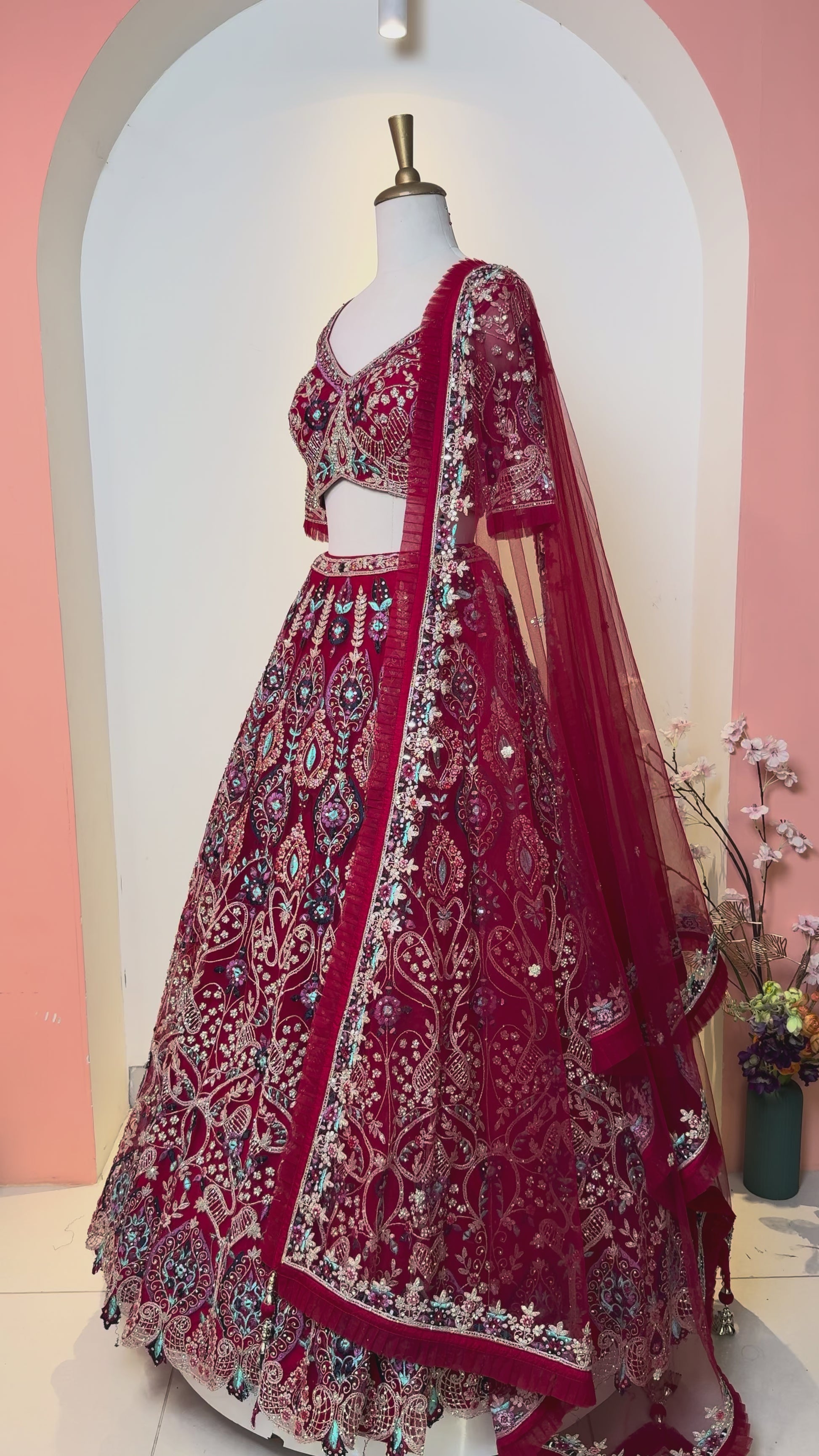 Bridal lehenga
